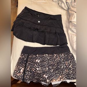 PAIR Lululemon Skirts
